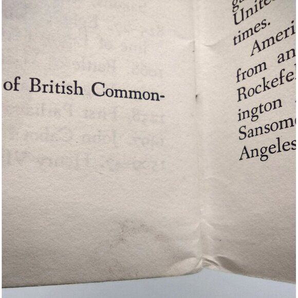 Vintage 1956 Queen Elizabeth England Around the World Program Book Princess - Picture 14 of 15